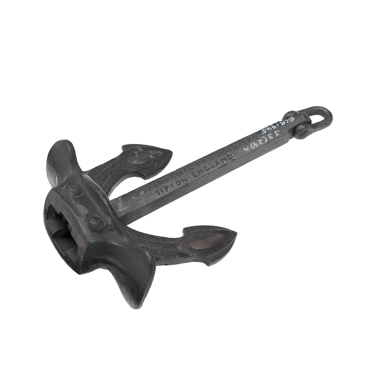 Offshore Marine Boat Heavy Duty Stockless Type a B C Hall Anchor with Certificate